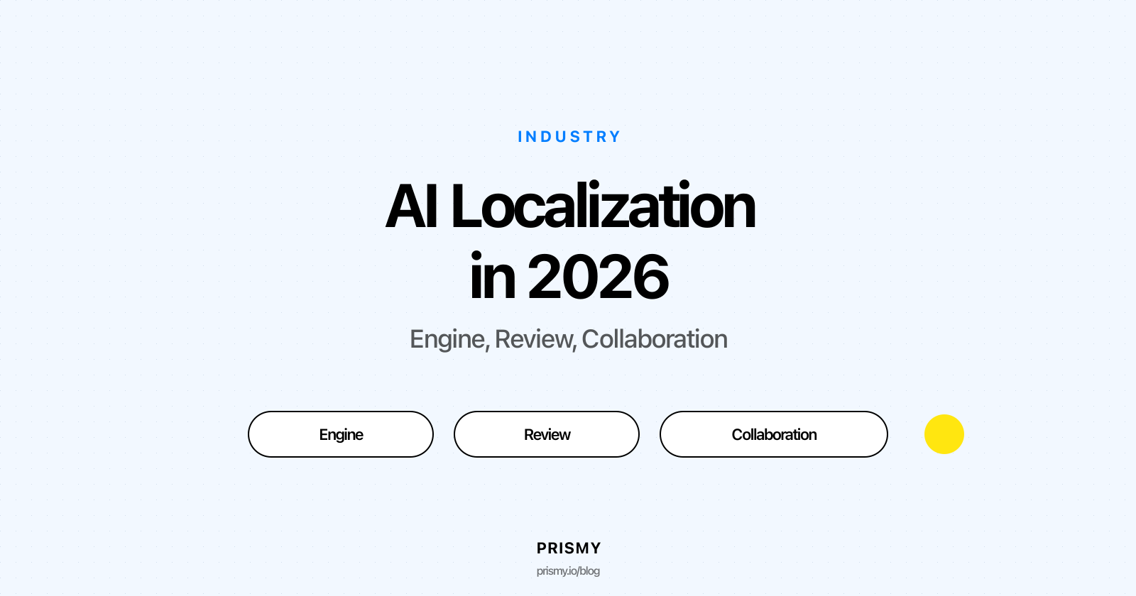 AI Localization in 2026: Engine, Review, Collaboration