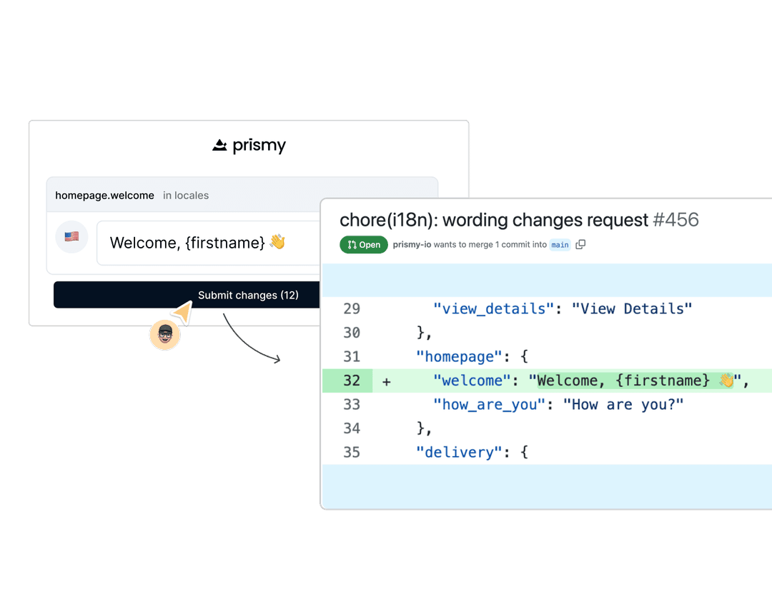 Changes as Pull Requests